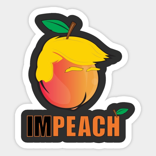 imPEACH the trump Sticker by Nicmv44